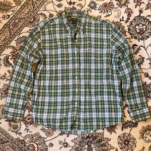 Abercrombie and Fitch vintage late ‘90’s plaid button down shirt